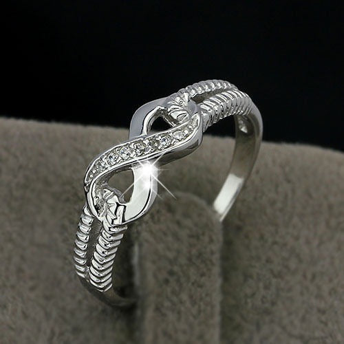 Trendy Women's Creative Diamond Fashion Engagement Ring