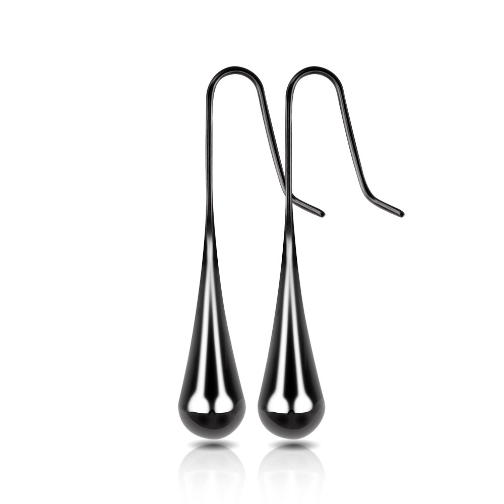 Fashion Creative Personalized Water Drop Stainless Earrings