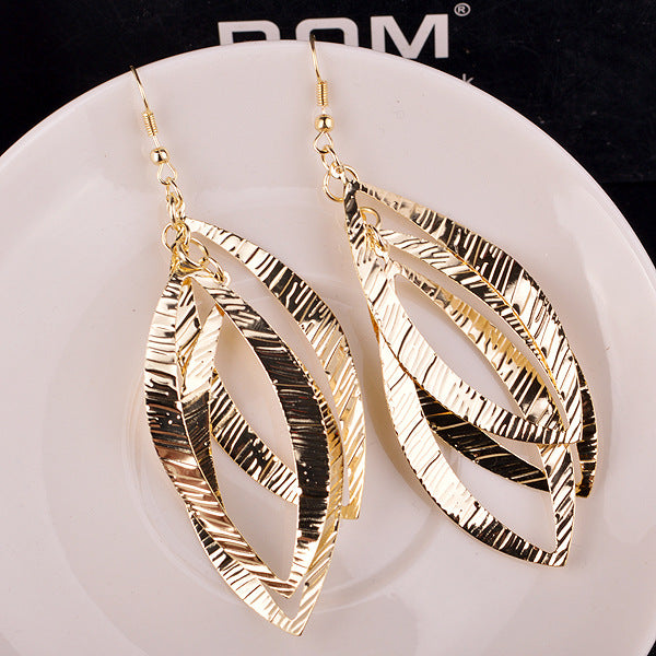 High Profile Retro Spiral Garland Nightclub Earrings