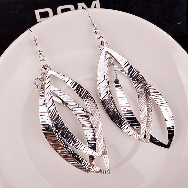 High Profile Retro Spiral Garland Nightclub Earrings