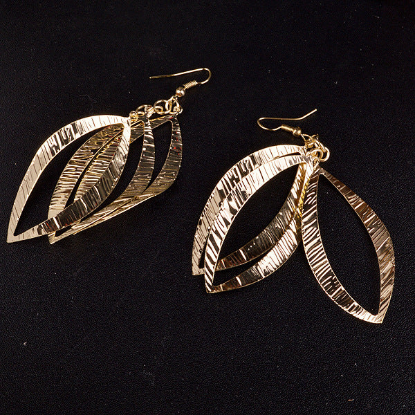 High Profile Retro Spiral Garland Nightclub Earrings