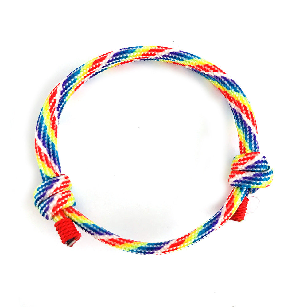 Fashion Simple Adjustable Parachute Cord Boat Bracelets