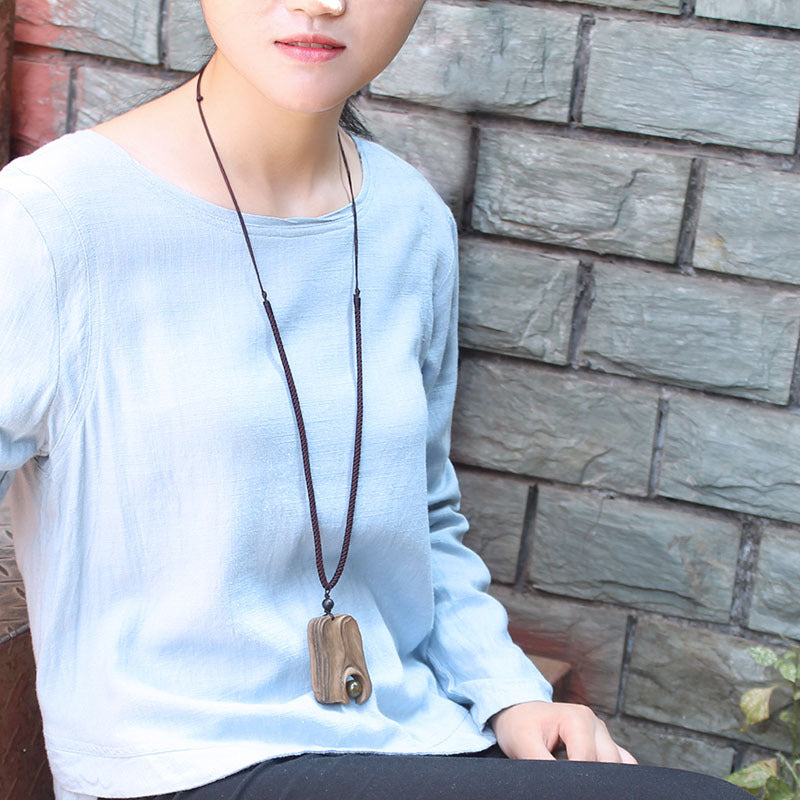 Retro Long Sweater Chain Simple Handmade Necklaces