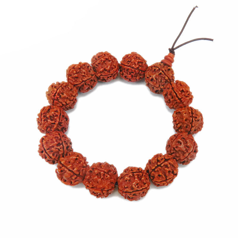 Women's & Men's Nepal Five Faces Pipal Tree Seed Buddha Beads Scenic Spot Bracelet