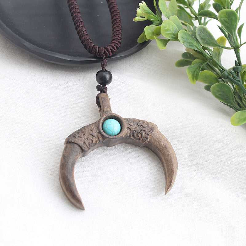 Retro Long Sweater Chain Simple Handmade Necklaces