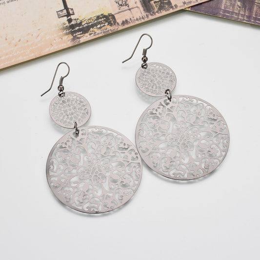 Ladies Holiday Gift Temperament Trend Retro Earrings