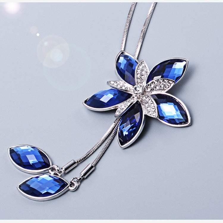 Garland Sweater Chain Generous Long Female Pendants