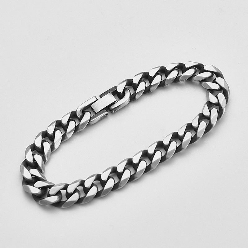 Men's Foreign Popular Titanium Steel Vintage Hipster Bracelets