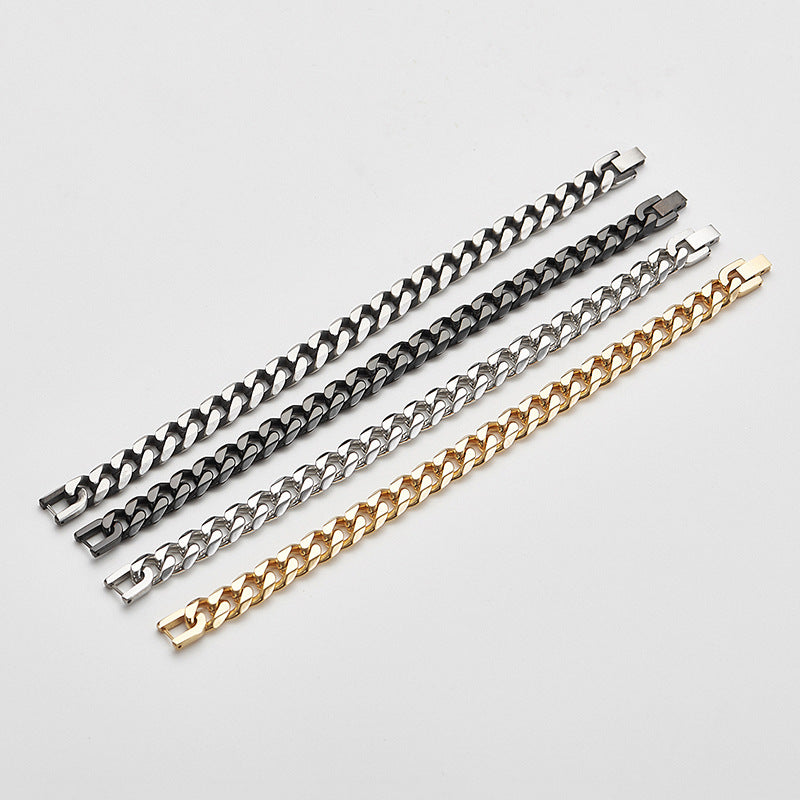 Men's Foreign Popular Titanium Steel Vintage Hipster Bracelets