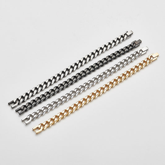 Men's Foreign Popular Titanium Steel Vintage Hipster Bracelets