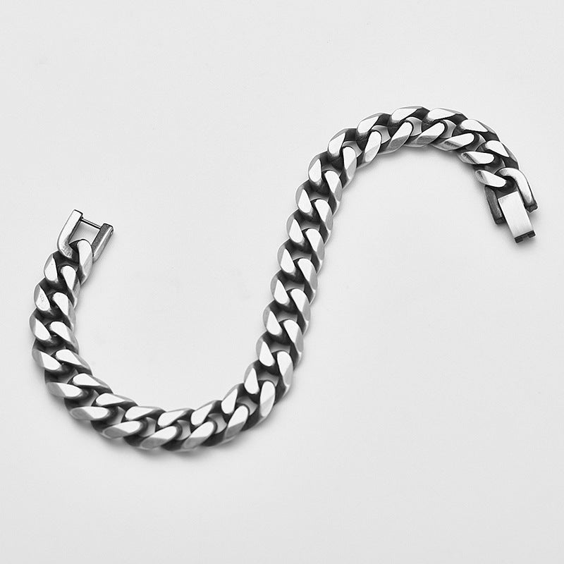 Men's Foreign Popular Titanium Steel Vintage Hipster Bracelets