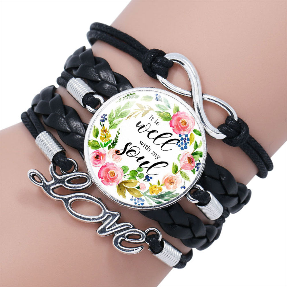 Fashion New Trendy Graceful Woven Garland Bracelet