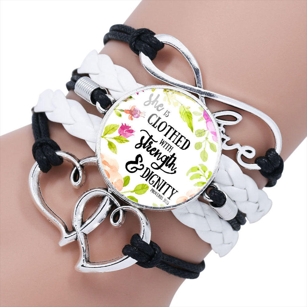 Fashion New Trendy Graceful Woven Garland Bracelet
