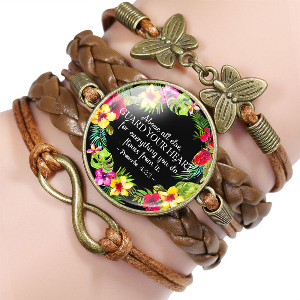 Fashion New Trendy Graceful Woven Garland Bracelet