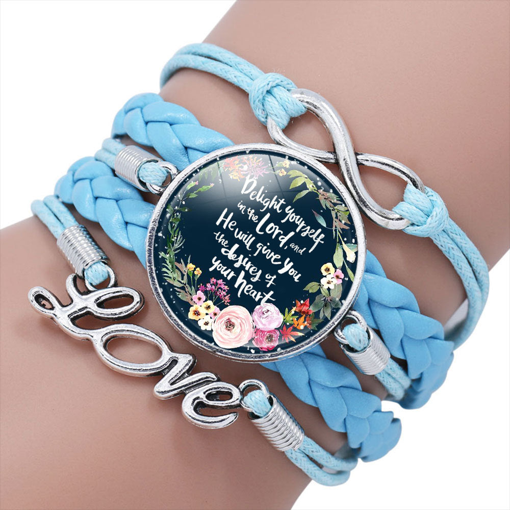 Fashion New Trendy Graceful Woven Garland Bracelet