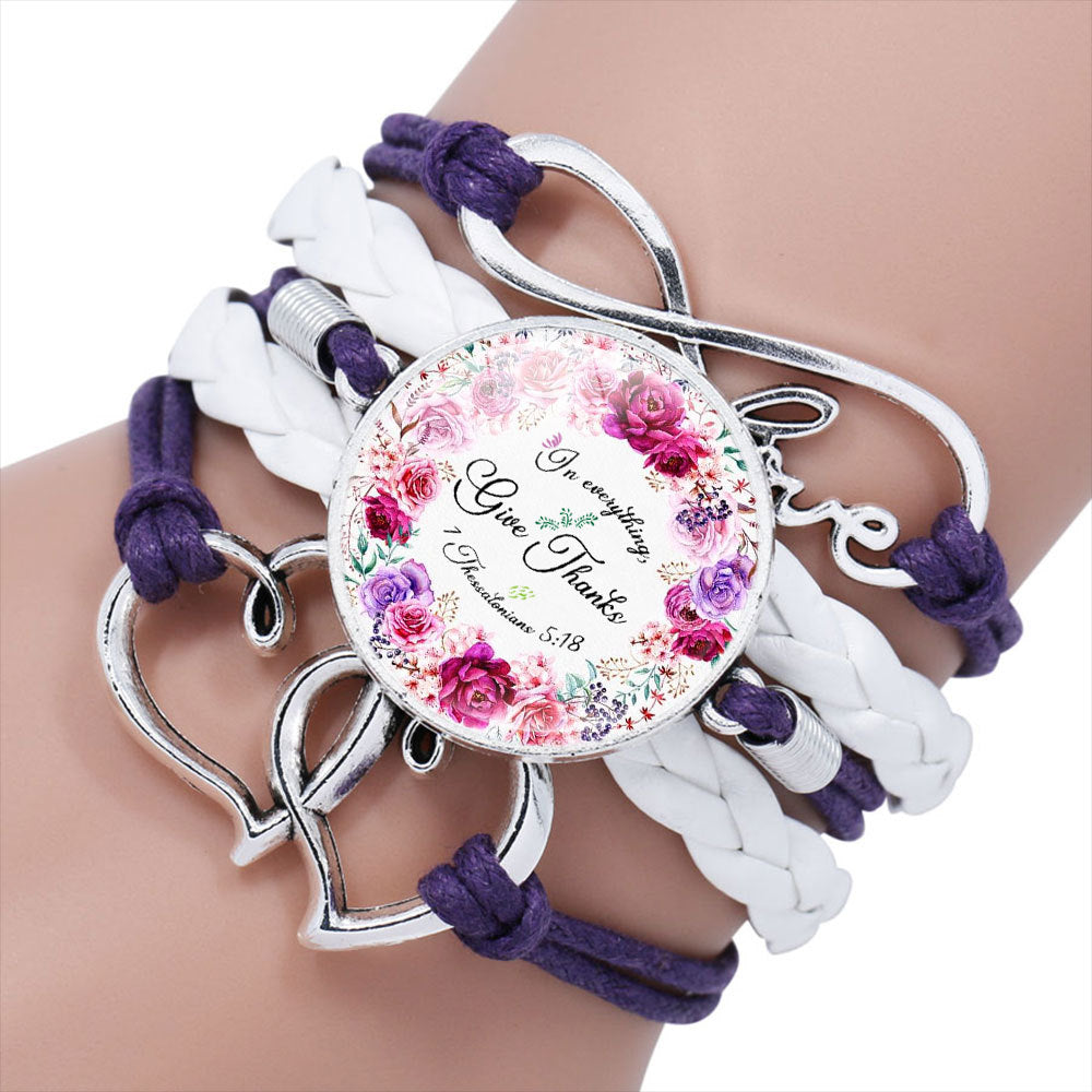 Fashion New Trendy Graceful Woven Garland Bracelet