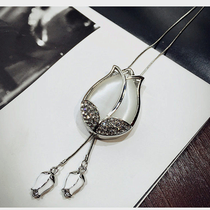 Garland Sweater Chain Generous Long Female Pendants