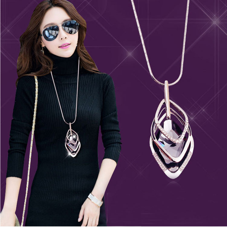 Garland Sweater Chain Generous Long Female Pendants