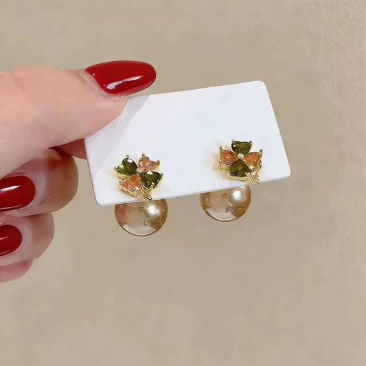 Female French Entry Lux High-grade Unique Stud Earrings