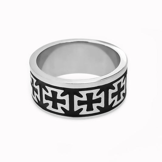 Titanium Steel No Fading Corrosion Smear Rings