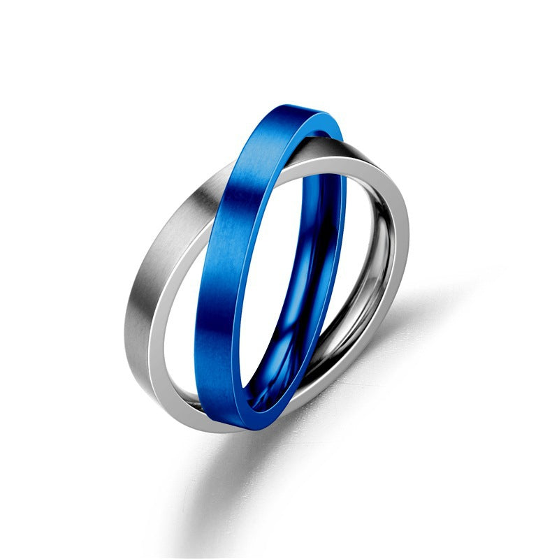 Spin Double Rotatable Niche Stainless Steel Rings
