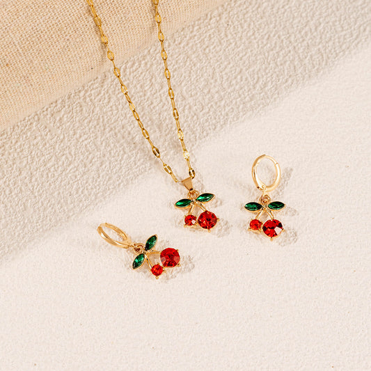 Fashionable Clavicle Chain Micro Inlaid Zircon Pendants