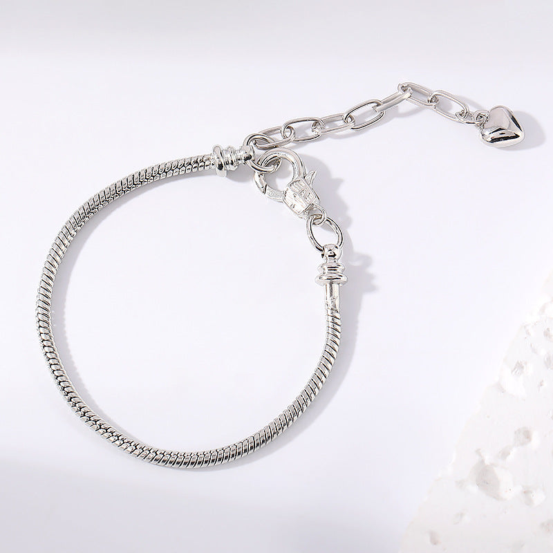 Women's High-grade Heart Light Luxury Metal Fashion Bracelet