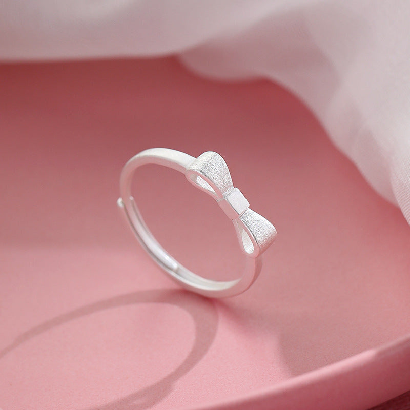 Female Design High-grade Light Luxury Open Index Ring