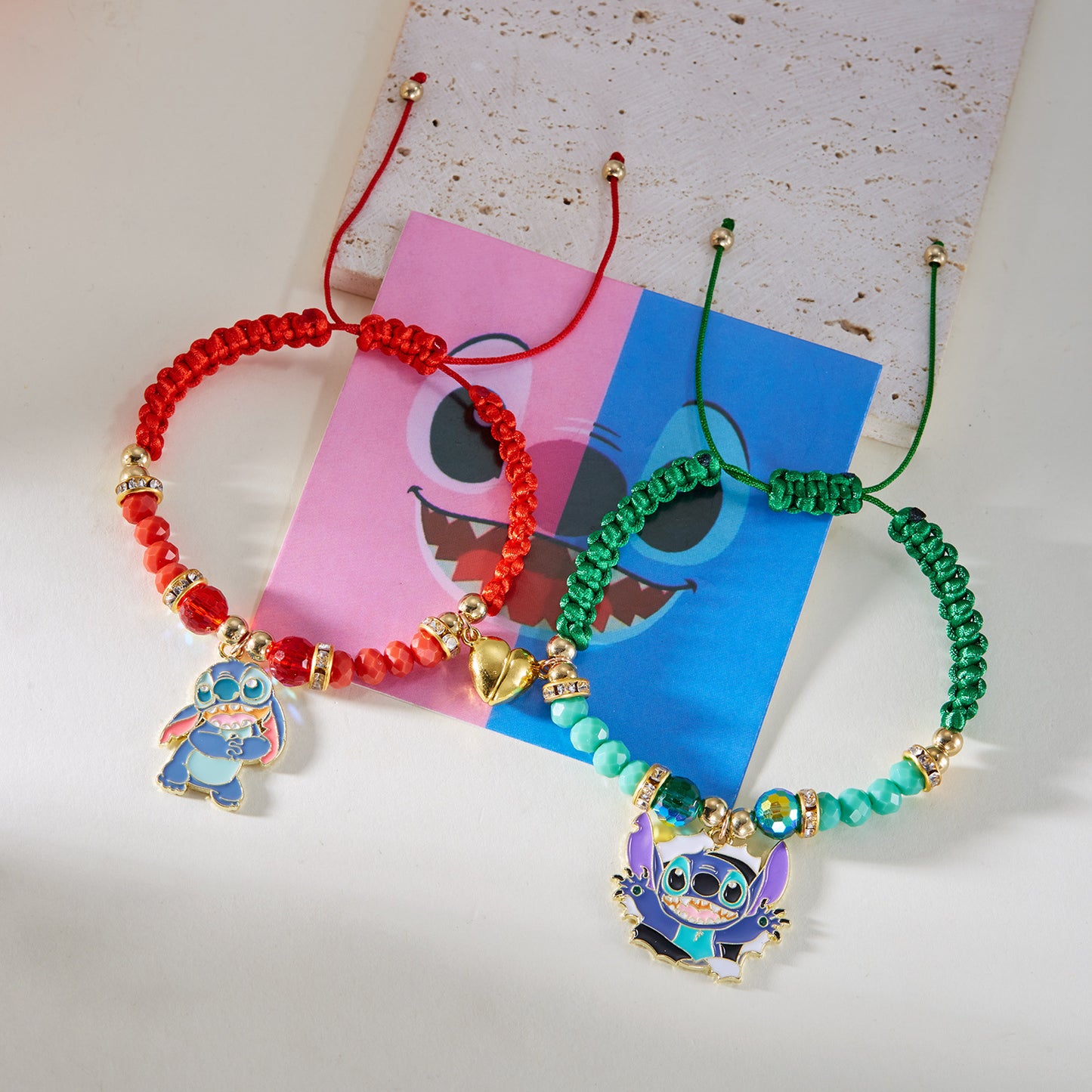 Stitch Couple Fashion One Pair Of Bracelets