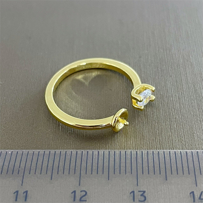 Bag Gold Copper Thick Plated Classic Jewelry Accessories
