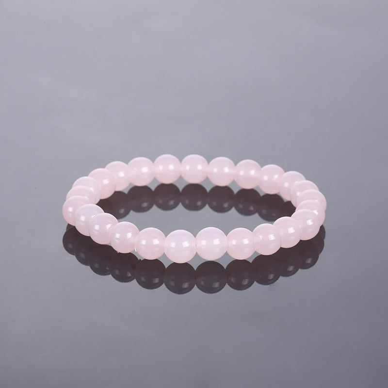 Glass Bead Solid Color Fresh Handmade Bracelet