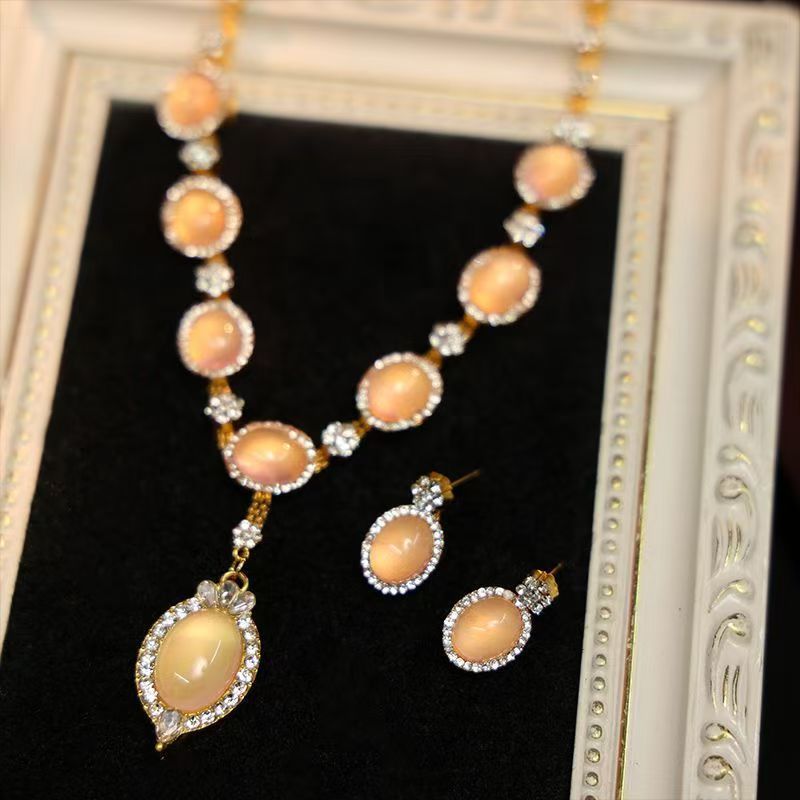 Noble High Quality Suit Bride Classical Exquisite Chinese Style Modeling Jewelry Set