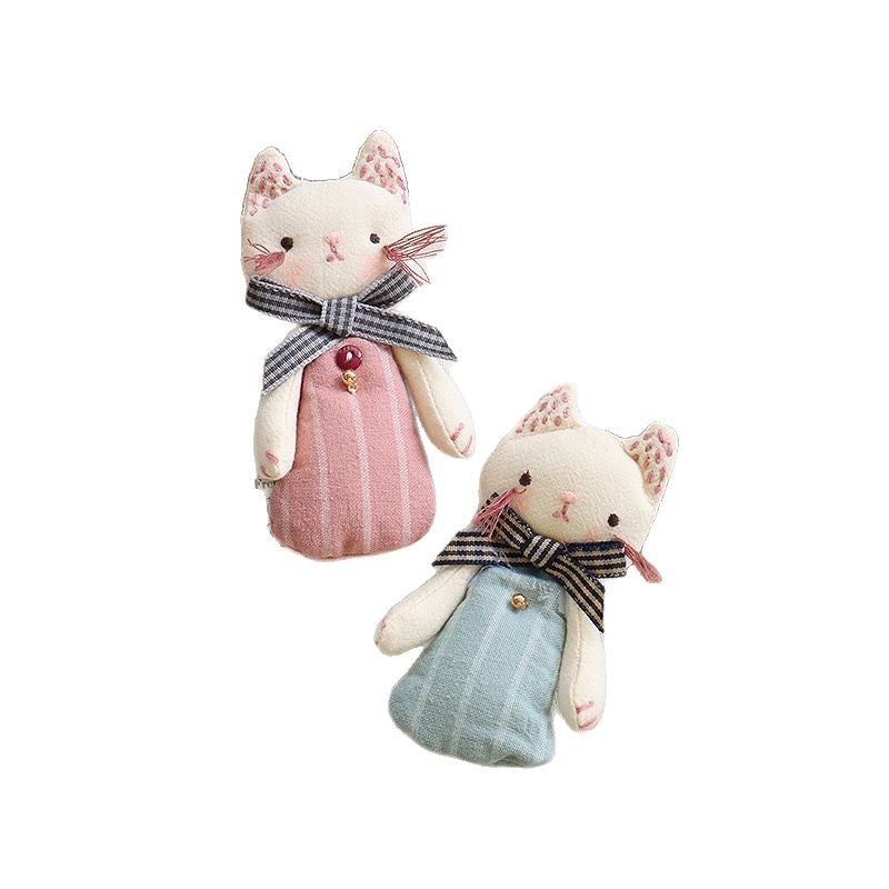 Children's Fabric Bear Brooch Hair Cotton Filling Three-dimensional Jewelry Accessories