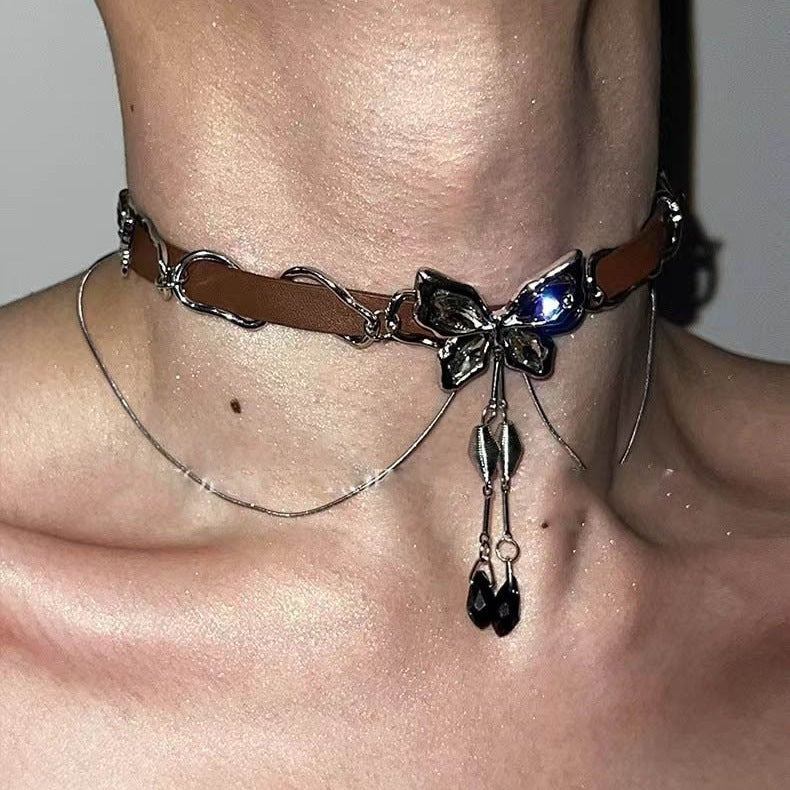 Men's Punk Street High-grade Clavicle Chain Asian Culture Necklaces