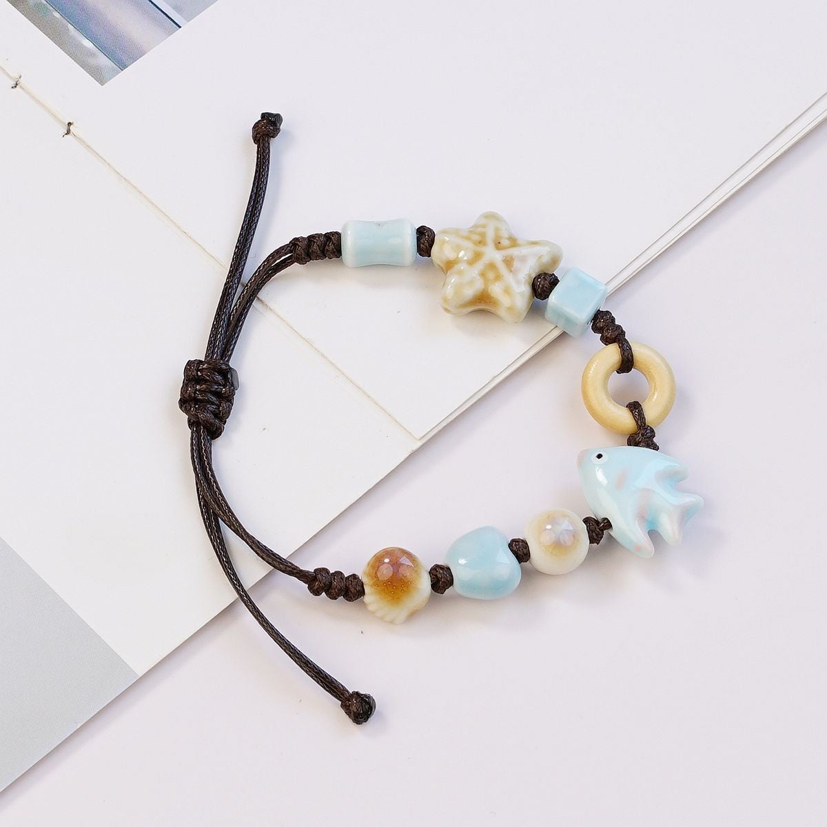 Ceramic Design High-grade Female Sweet Travel Simple Fresh Bracelet