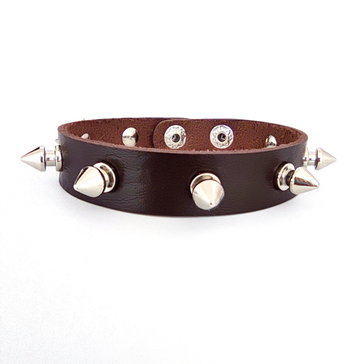 Rivet Dark Personality Fashion Leather Rock Bracelet