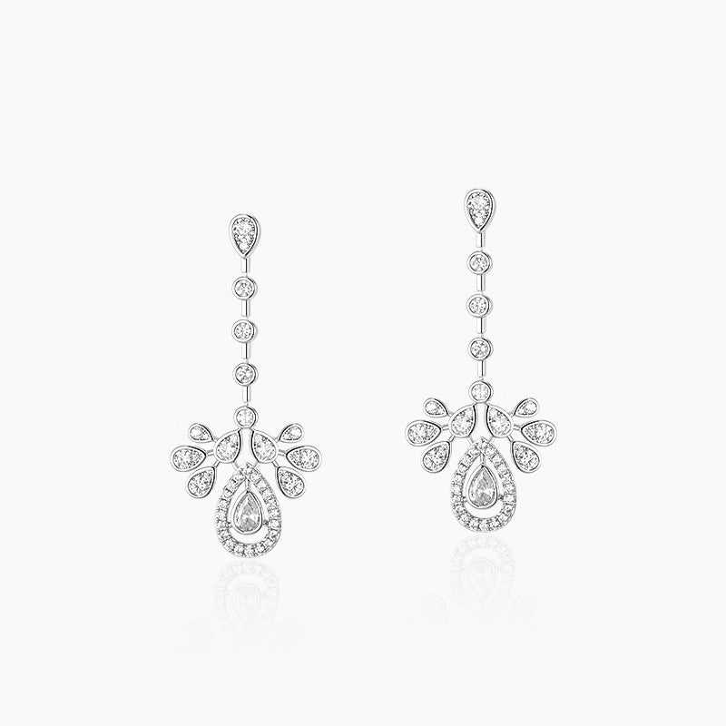 Women's Tassel Full Diamond High-grade Elegant Outfit Light Luxury Rings