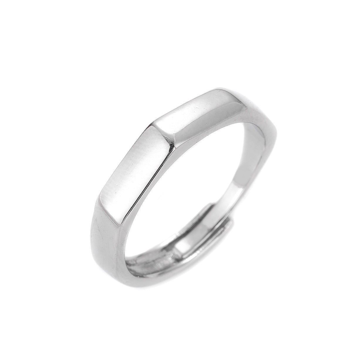 Simple Casual Trend Female Smooth Niche Rings