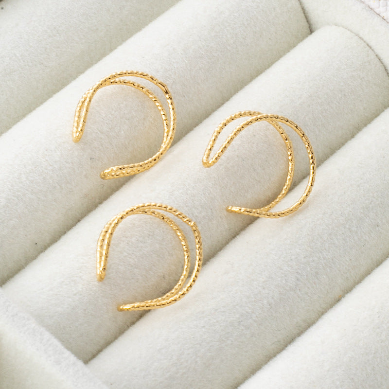 Double Layer Copper Wire Strand Handmade Rings