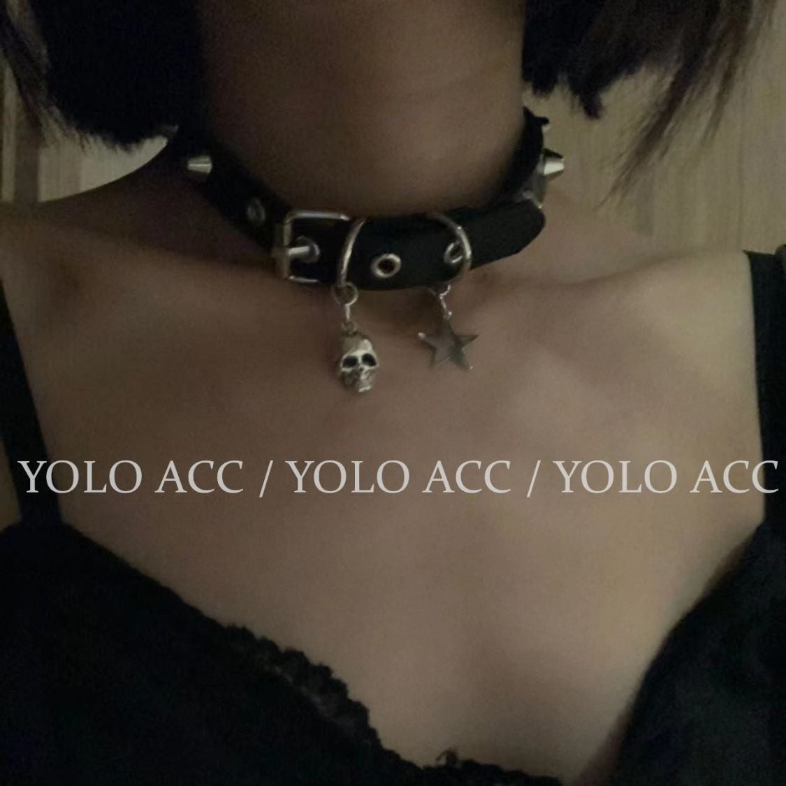 Dark Punk Rock Hot Five-pointed Star Necklaces