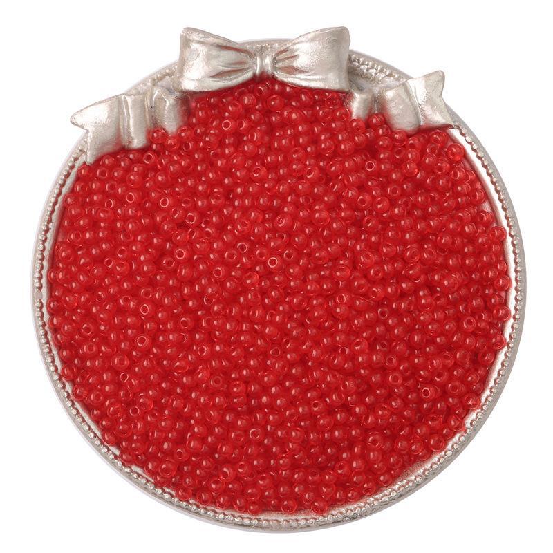 High Quality Transparent Paint Glass Beads Beaded Jewelry Accessories