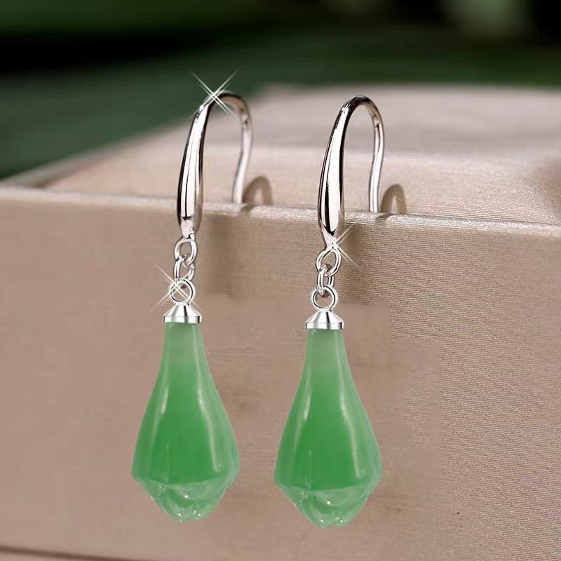Women's Magnolia Simple Chinese Ancient Style Trendy Earrings