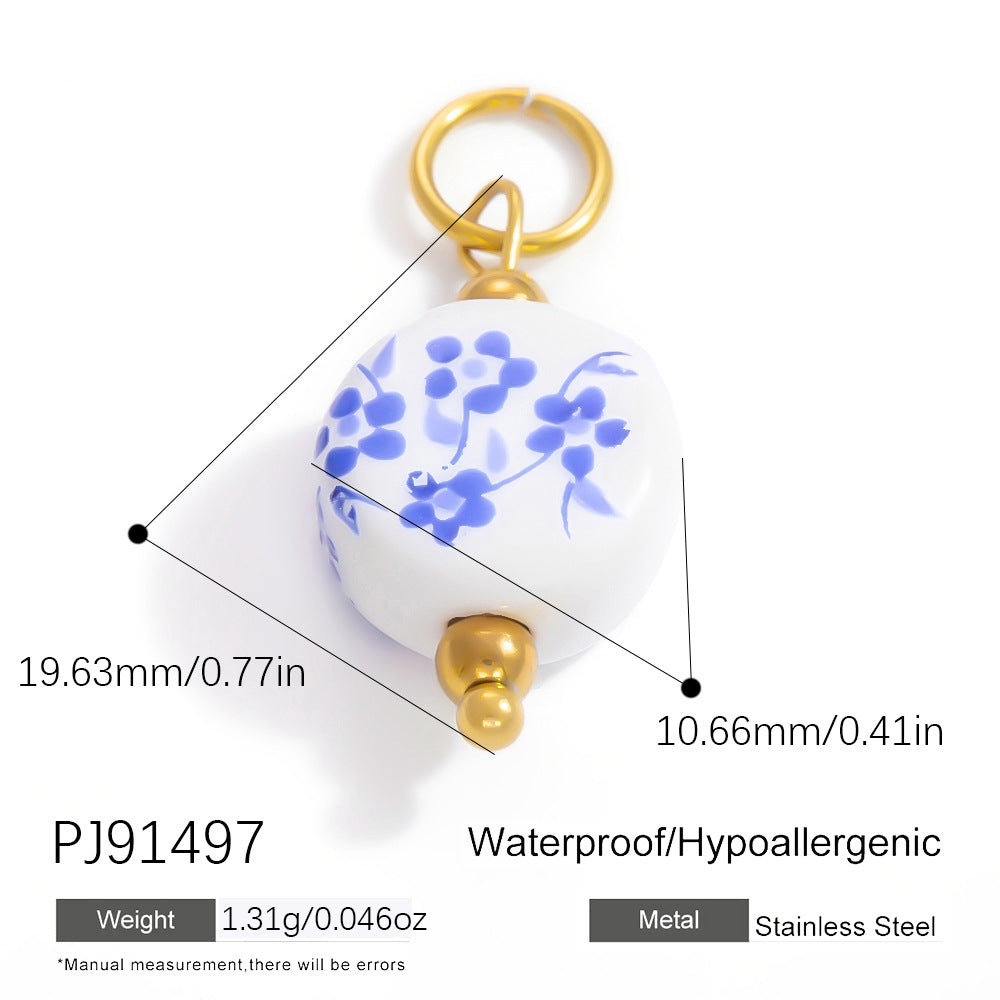 Classy Stylish Stainless Steel Gold-plated Design Jewelry Accessories