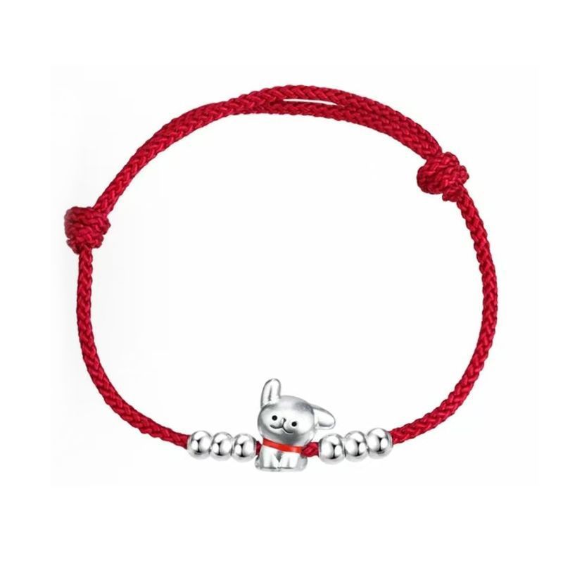 Children's Puppy Day Woven Hand Strap Gifts Bracelets