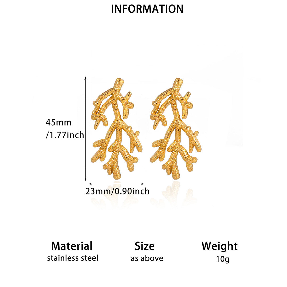 Coral Ocean Beach Metal Oil Pressure Pendants