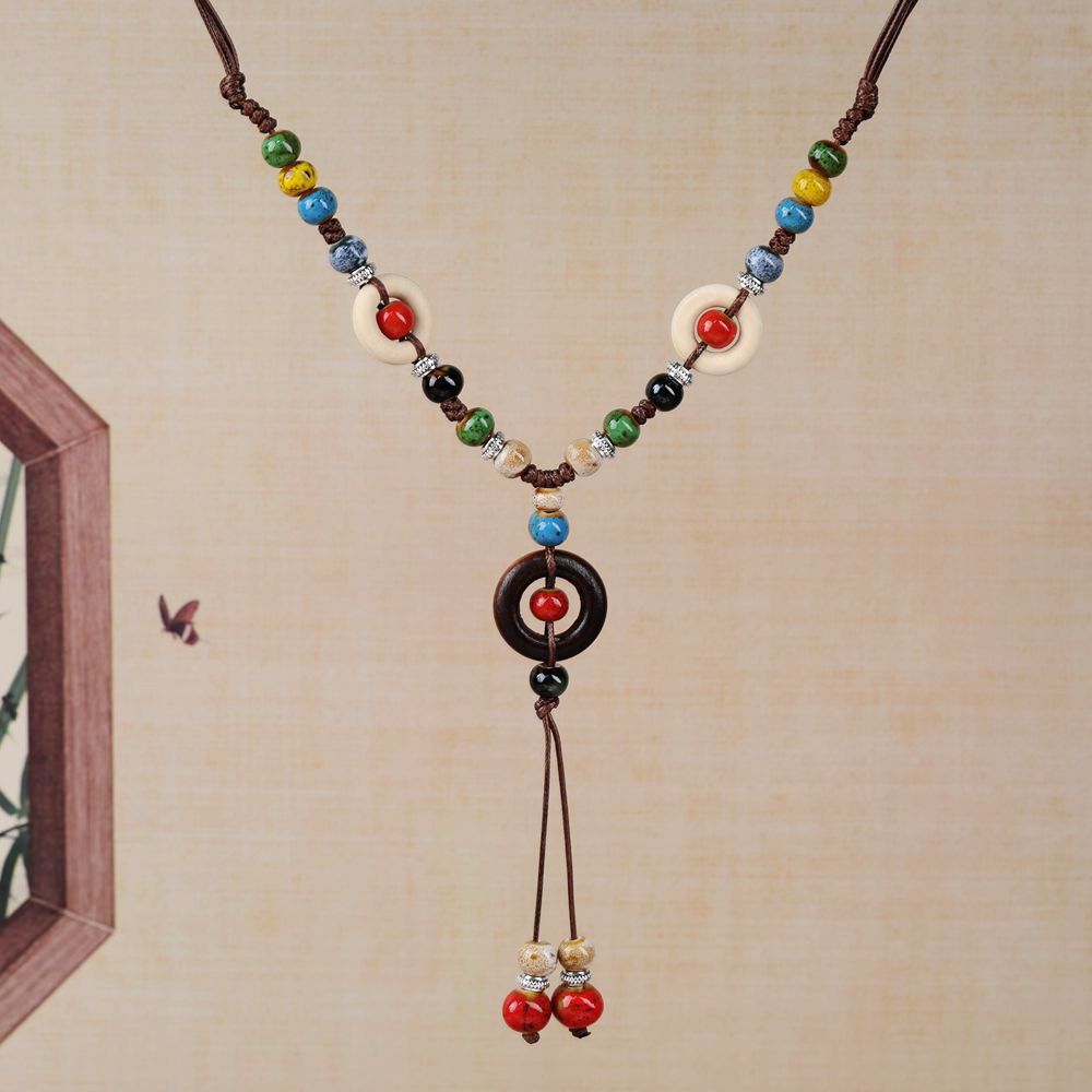 Chinese Ethnic Style Butterfly Niche Ancient Necklaces