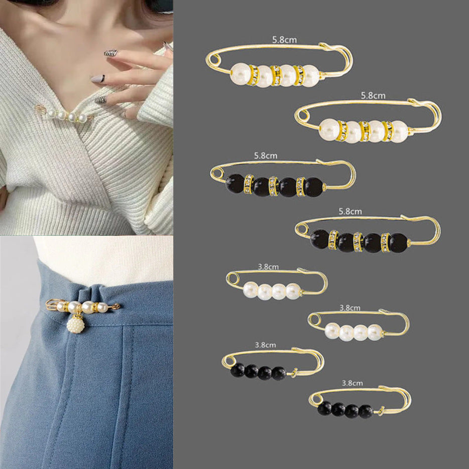 Fixed Clothes Clip Slimming Artifact Brooch Brooches