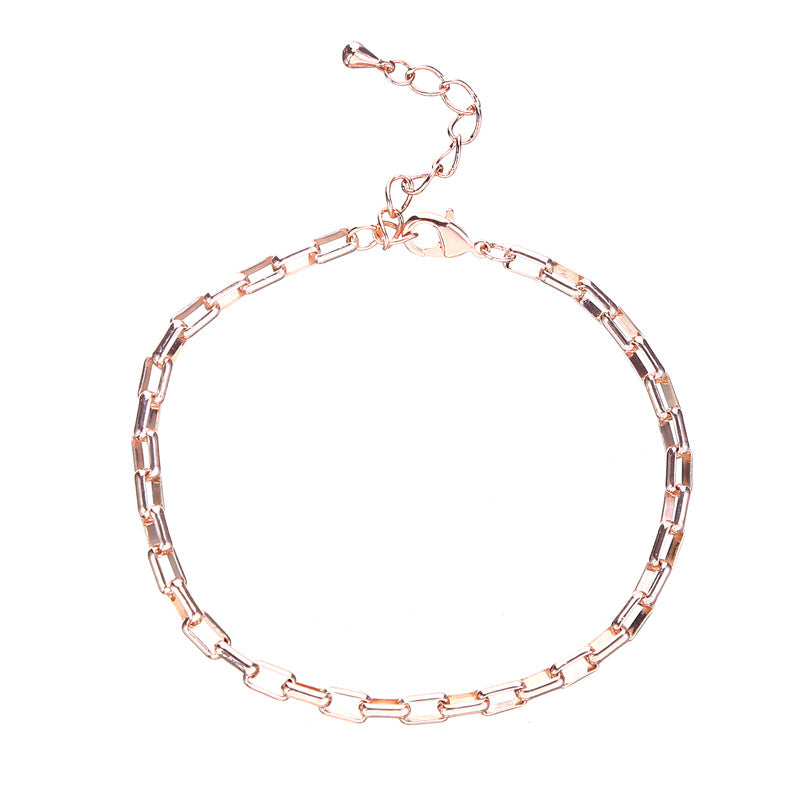 Women's Jewelry Chain Simple Elegant Delicate Gold Bracelets