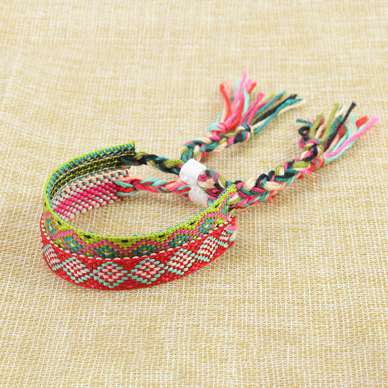 Woven Nepal Ethnic Style Lucky Friendship Bracelets