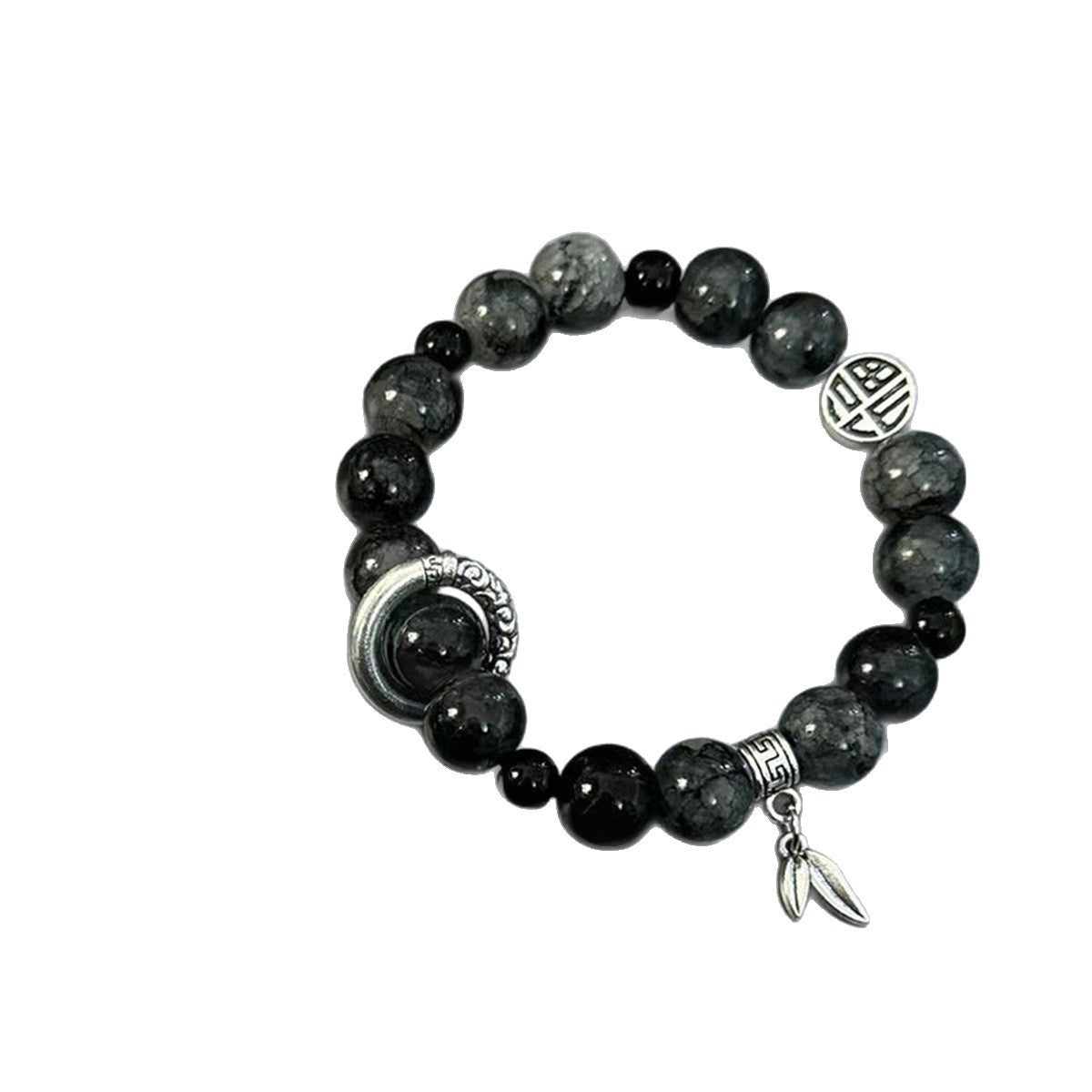 Men's Style Glaze Beaded Handmade Design Couple Bracelet